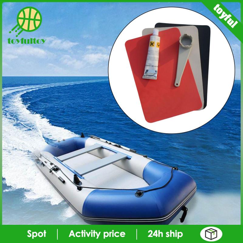 Miếng Vá Sửa Chữa Thuyền Kayak Có Keo Dán Tiện Dụng