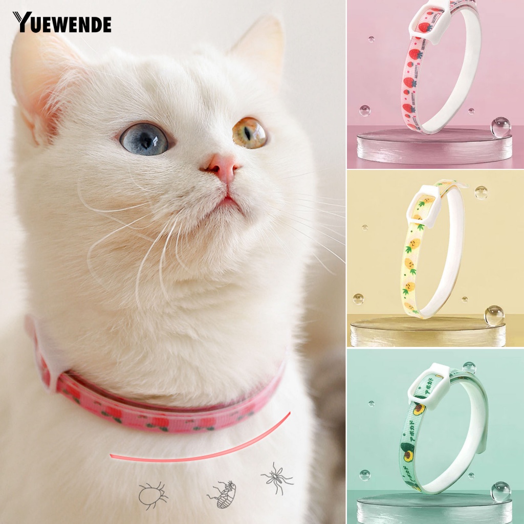 Ye.b Vòng Cổ Nhỏ Gọn In Họa Tiết Đáng Yêu Có Thể Giặt Sạch Phù Hợp Bốn Mùa Cho Thú Cưng