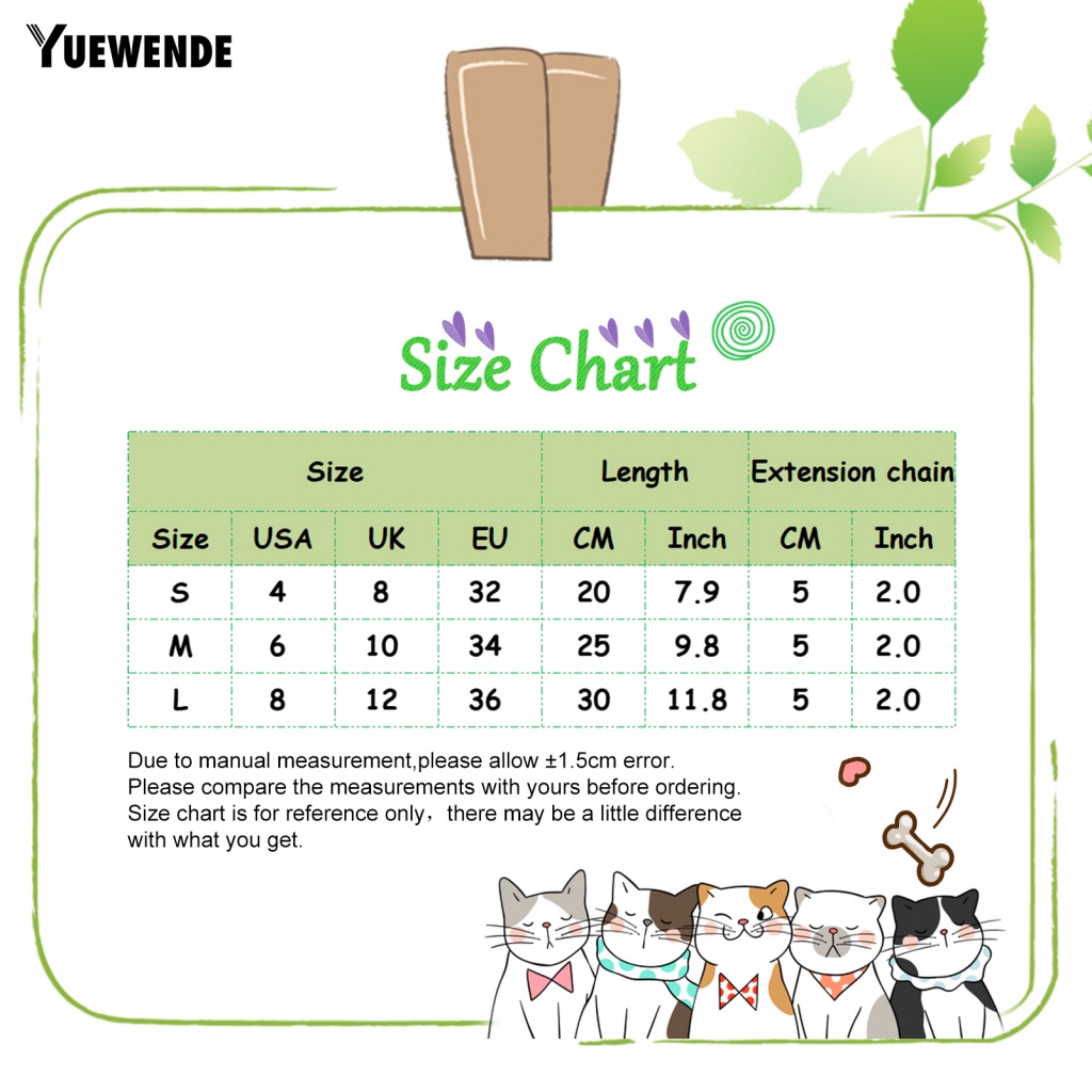 Vòng cổ Nối Dài Bằng Đồng Thời Trang Cho Thú Cưng