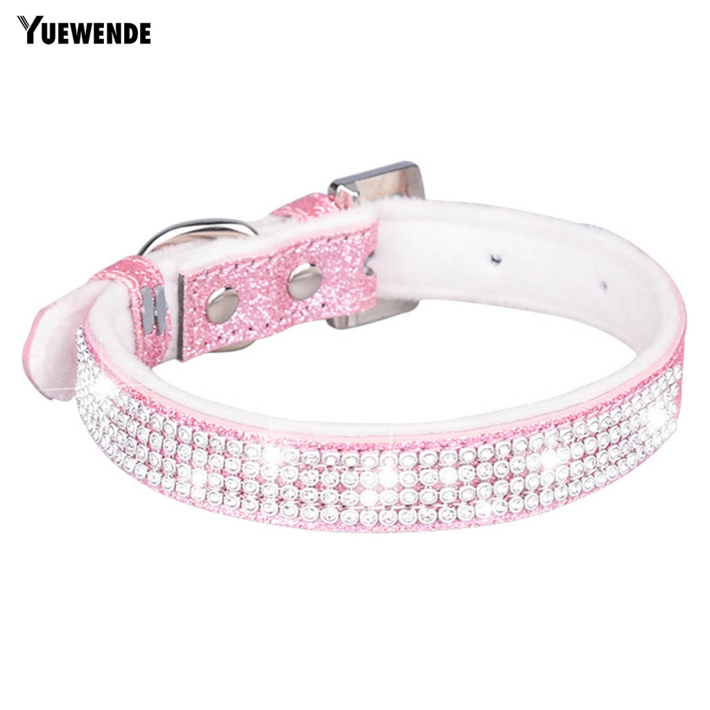 Vòng Cổ Đính Đá Lấp Lánh Thời Trang Cho Thú Cưng