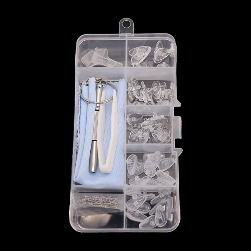 Bộ 25 Cặp Đệm Mũi Silicone Chống Trượt Cho Mắt Kính