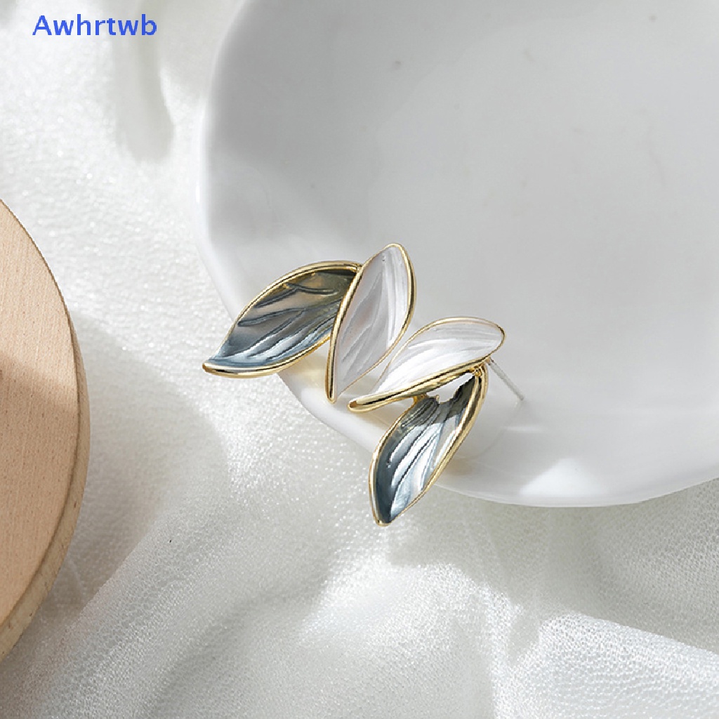 Bông Tai Dáng Dài Hình Chiếc Lá Phối Tua Rua Phong Cách Bohemian Thời Trang Cho Nữ Mới