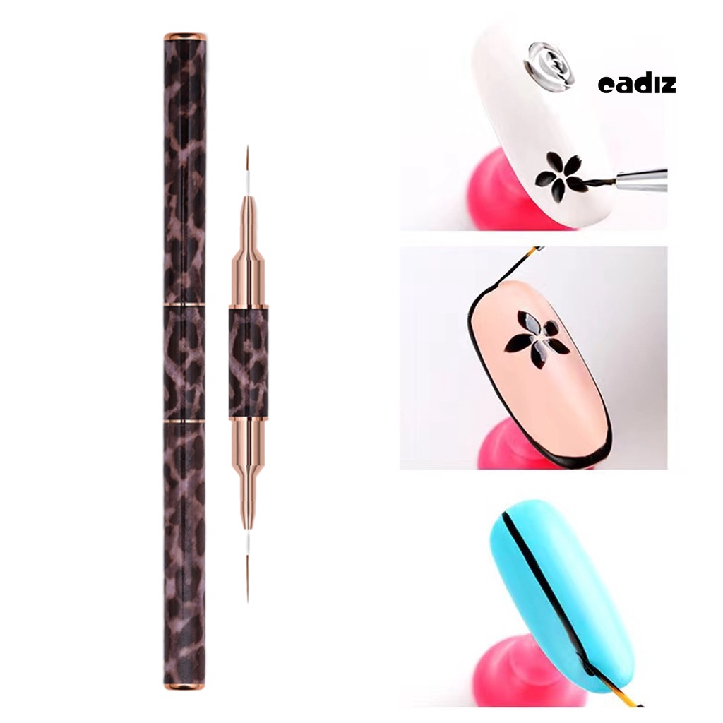 Bút Trang Trí Móng Hai Đầu Lông Mềm Siêu Mịn DIY