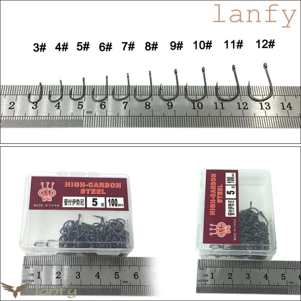 Móc câu cá bằng thép carbon cao cấp tiện lợi