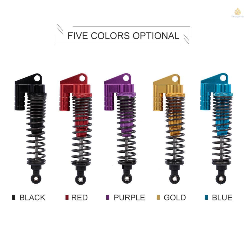 2 Phuộc Giảm Xóc 90mm Bằng Hợp Kim Nhôm CNC Cho Xe Điều Khiển Từ Xa Axial SCX10 D90 1 / 10 1 / 8 Crawler