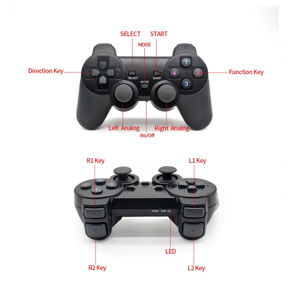 Tay Cầm Chơi Game Không Dây 2.4G Dành Cho PC 4K 4K X2 GD10 M8 0YG3