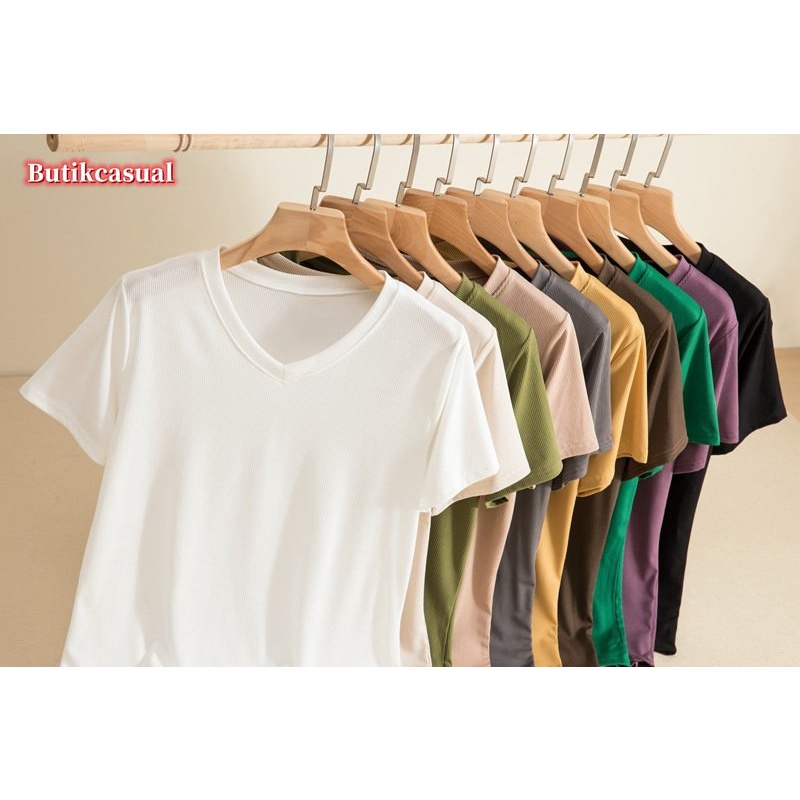 Áo Thun cotton Tay Ngắn Cổ Tròn Dáng Rộng Thời Trang Mùa Hè 2023 Cho Nữ