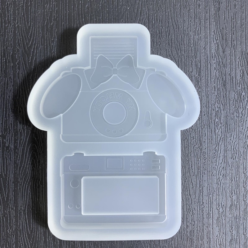 Khuôn Silicone Làm Móc Khóa / Đồ Trang Sức Hình Máy Ảnh DIY