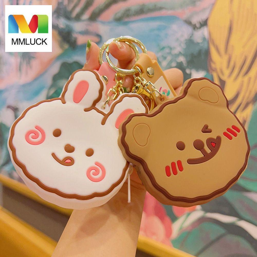 Ví Đựng Tiền Xu / Tai Nghe / Son Môi Mini Có Móc Khóa Hình Ba Lô / Thỏ Sáng Tạo