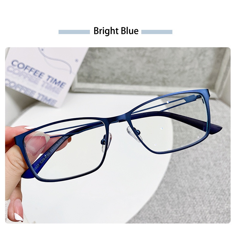 Kính Mát Gọng Kim Loại Chống Bức Xạ Thời Trang Cho Nam