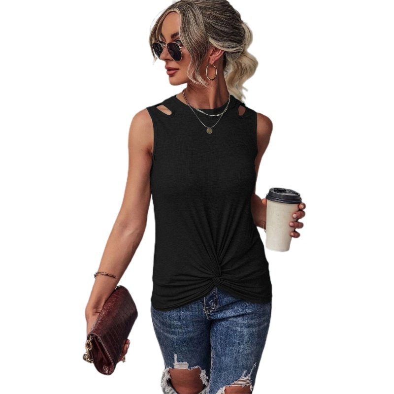 Áo Tank Top Không Tay Dáng Rộng Thời Trang Mùa Hè Dành Cho Nữ