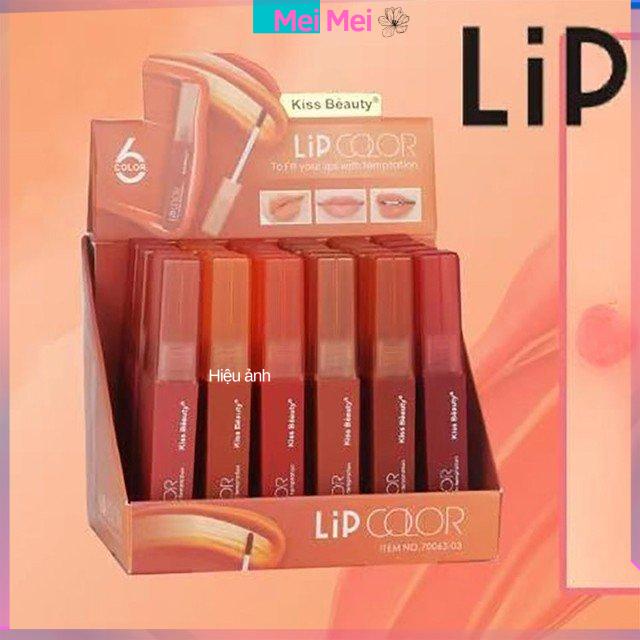 Son Lì LiP COLOR Kiss Bèauty Thái Lan màu son thời thượng