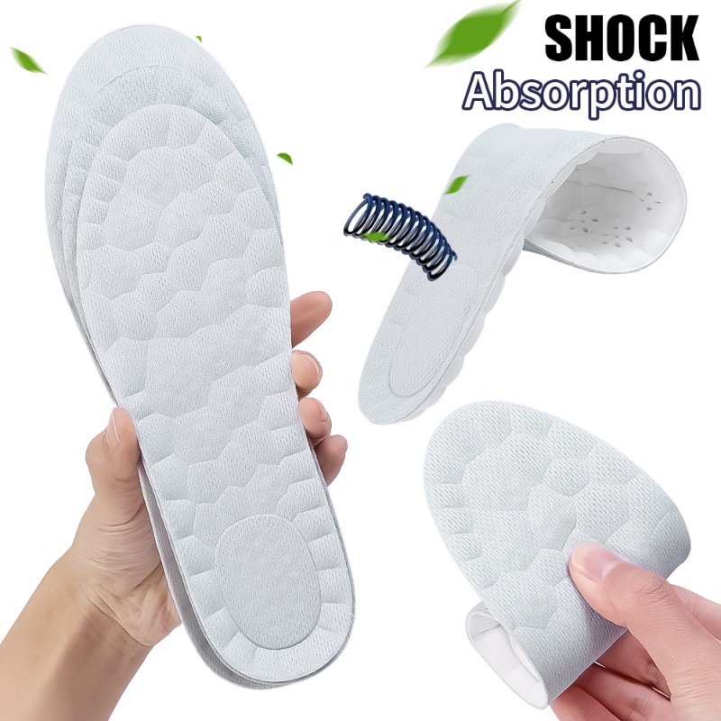 Miếng Lót Giày Cotton Siêu Mềm Co Giãn Thoáng Khí Giảm Xóc Dành Cho Nam Và Nữ