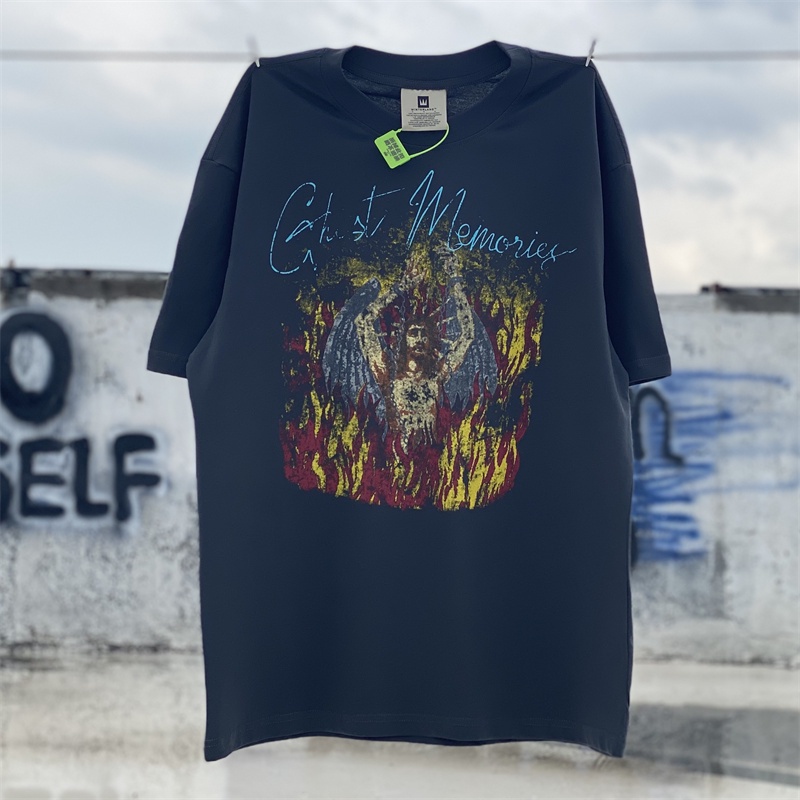 S-int- M-ich-ael &amp; - Áo Thun Tay Ngắn in Hình Jesus vinta Xu Hướng Thời Trang Đường Phố Mới Nhất Cho Nam Và Nữ Hzdrjrtxfsegd