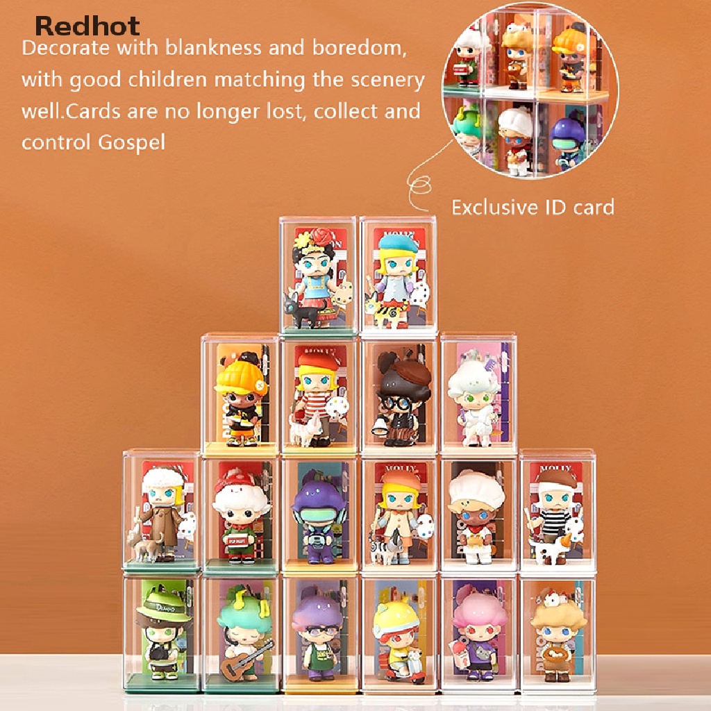 1 Hộp Trưng Bày Mô Hình Búp Bê Trong Suốt Chống Bụi