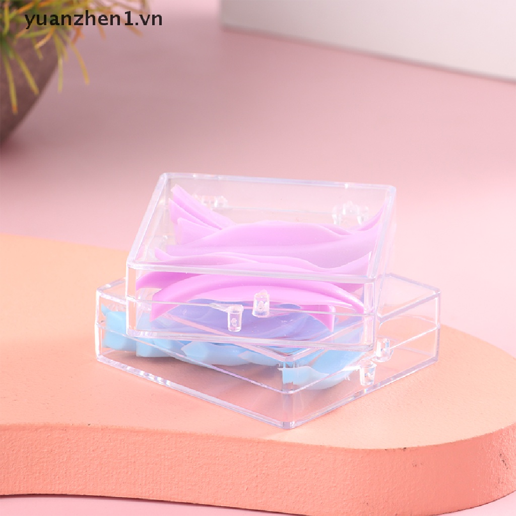 Set 4 Cặp Đệm Silicone Hỗ Trợ Uốn Mi Tiện Lợi