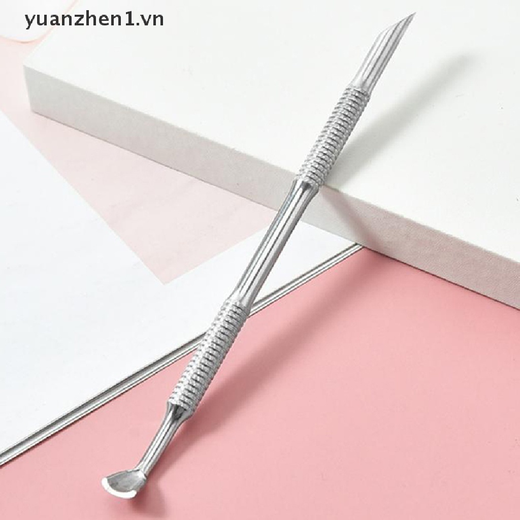 Dụng Cụ Hai Đầu Bằng Thép Không Gỉ Dùng Làm Móng Nghệ Thuật