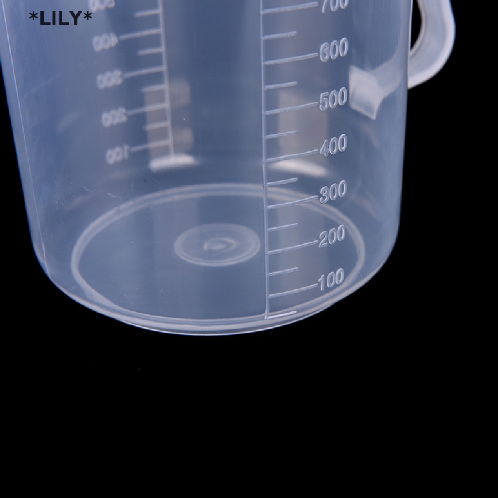LILY 20/30/50/300/500/1000ml nhựa đo cup Jug đổ Bề mặt vòi bếp, uuu