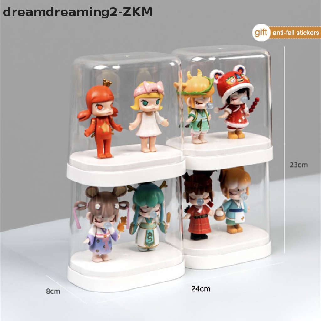 1 Hộp Trưng Bày Mô Hình Búp Bê Trong Suốt Chống Bụi