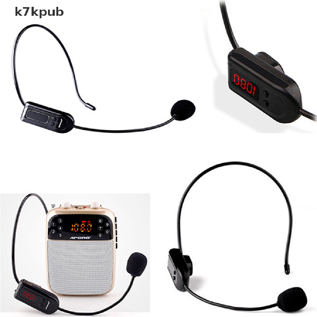 FM không dây Microphone tai nghe loa đài phát thanh cho loa/Giảng Dạy/tour du lịch VN