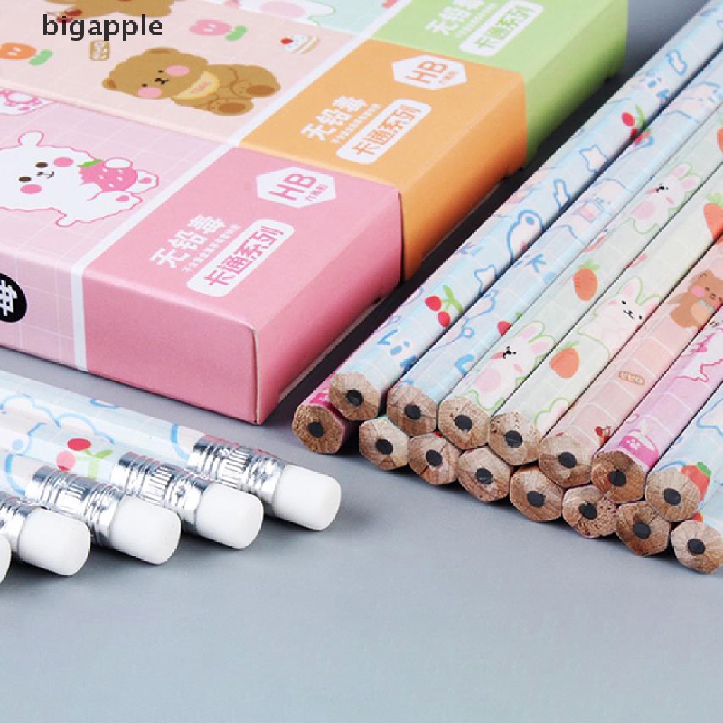 Set 10 Bút Chì Họa Tiết Hoạt Hình Đáng Yêu