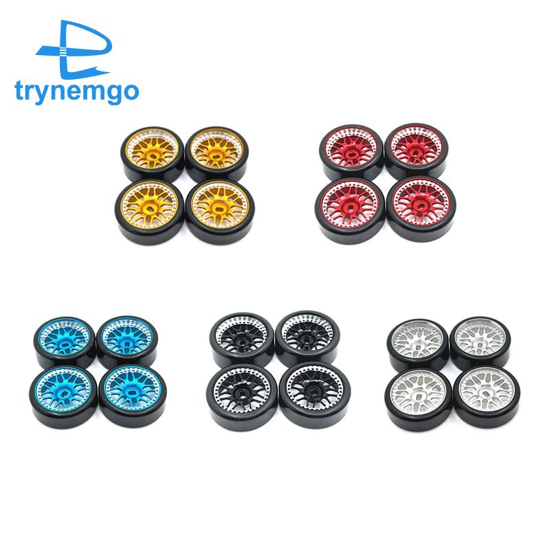 Vành Bánh Xe Nhựa Cứng 27Mm Cho Wltoys 284131 Phụ Kiện Cho Xe Hơi Điều Khiển Từ Xa K969 K979 K989 Kyosho Mini-Z 1 / 28