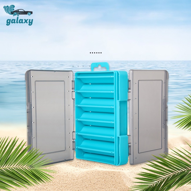 Galaxy Hộp Đựng Mồi Câu Cá Giả Hai Mặt Hình Chữ U Đa Năng