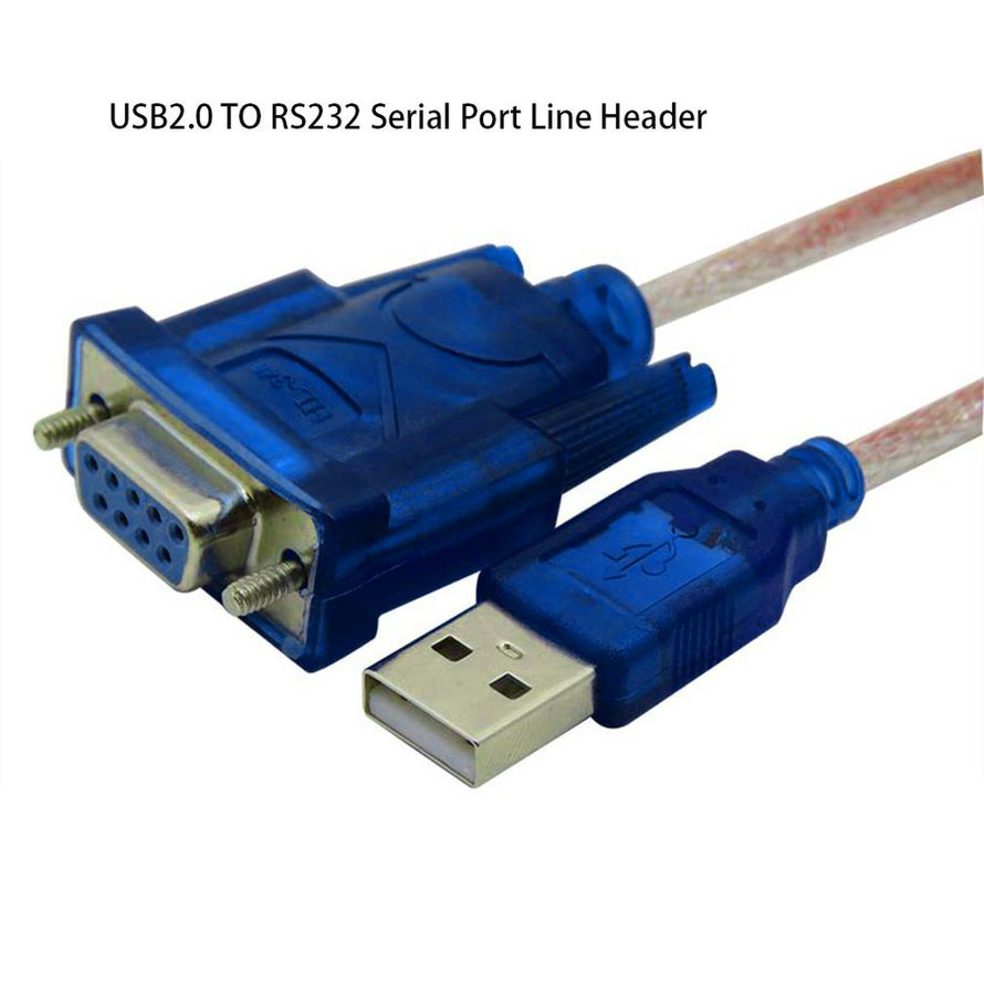 Flexible Design USB to RS232 serial line USB2.0 9-pin serial cable com port