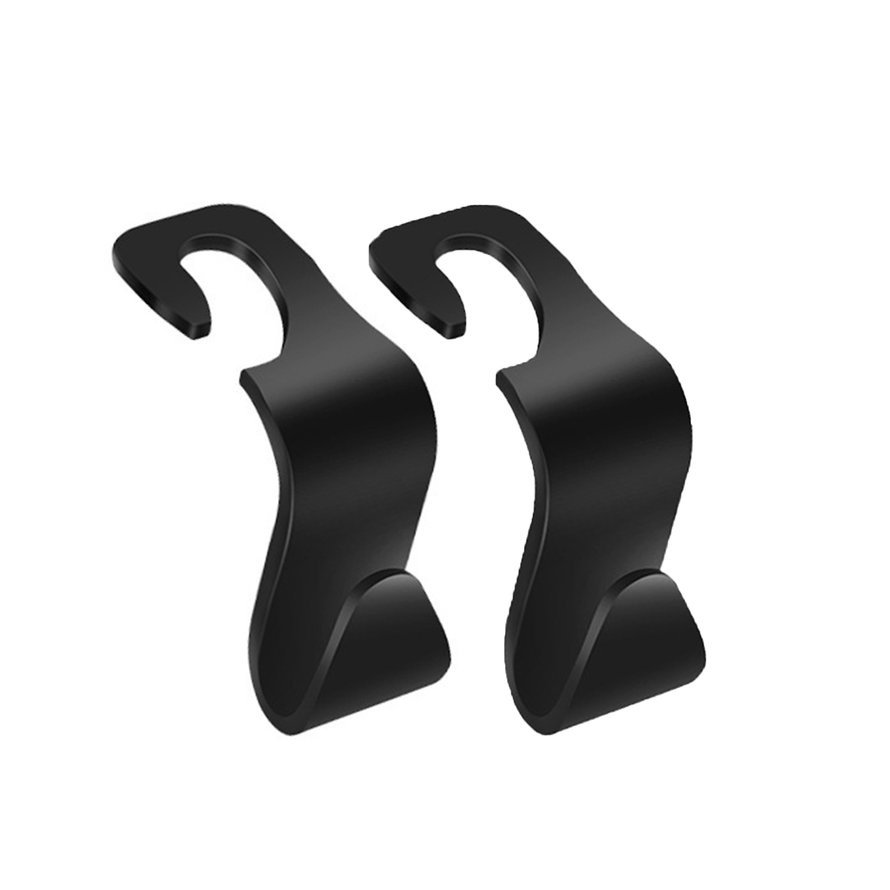 2Pcs Hooks Car Seat Hanger Headrest Bearing For Clothes Coats Hanging Hooks