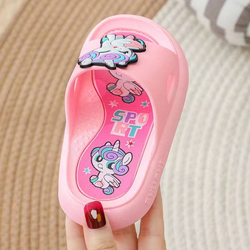 Dép Đi Trong Nhà Họa Tiết Hoạt Hình Dễ Thương Cho Bé