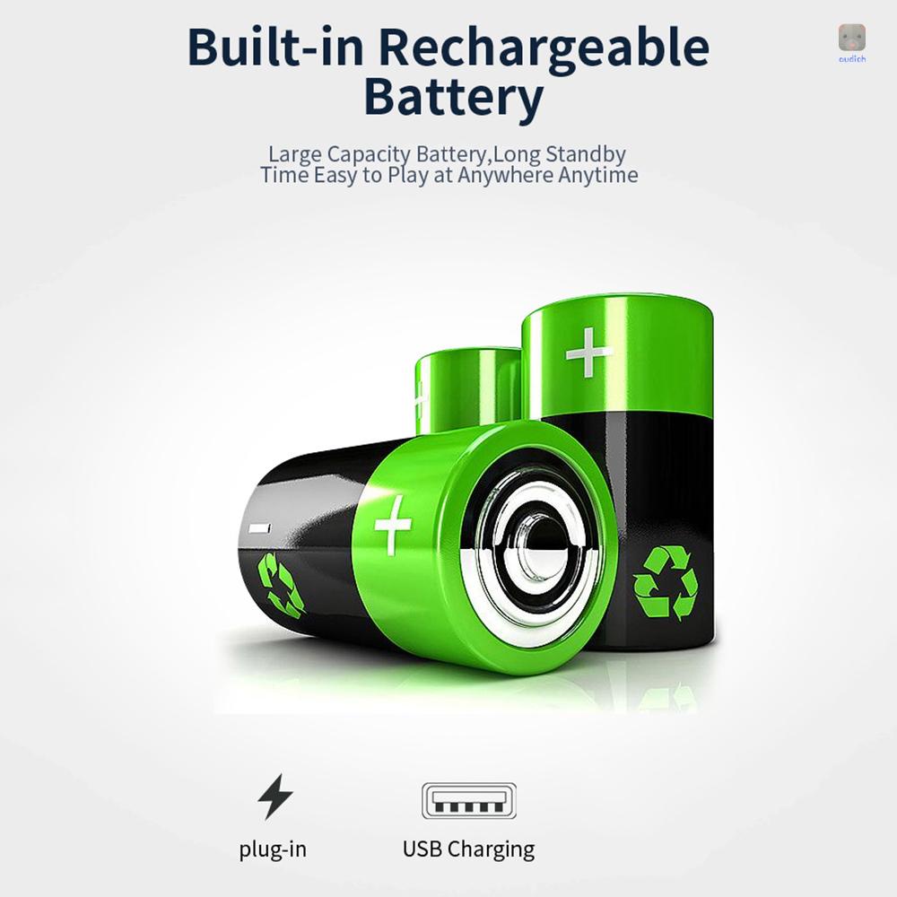 Bộ Trống Cuộn Điện Tử 9 Đệm Silicone Tích Hợp 2 Loa Đa Năng Có Thể Sạc Lại Hỗ Trợ Ghi Âm / Chức Năng Ghi Âm