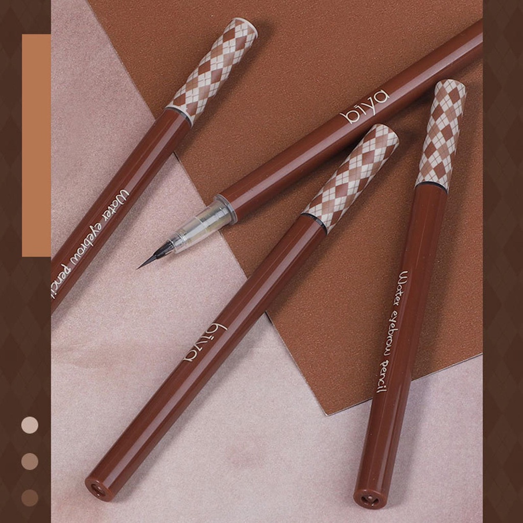 Bút Kẻ Lông Mày Dạng Lỏng Hai Đầu Không Phai Chống Thấm Nước Và Mồ Hôi J6E2