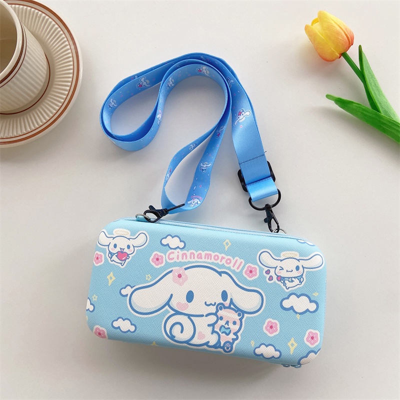 Túi Đựng Tai Nghe / Cáp Sạc USB Có Khóa Kéo Họa Tiết Hoạt Hình Dễ Thương