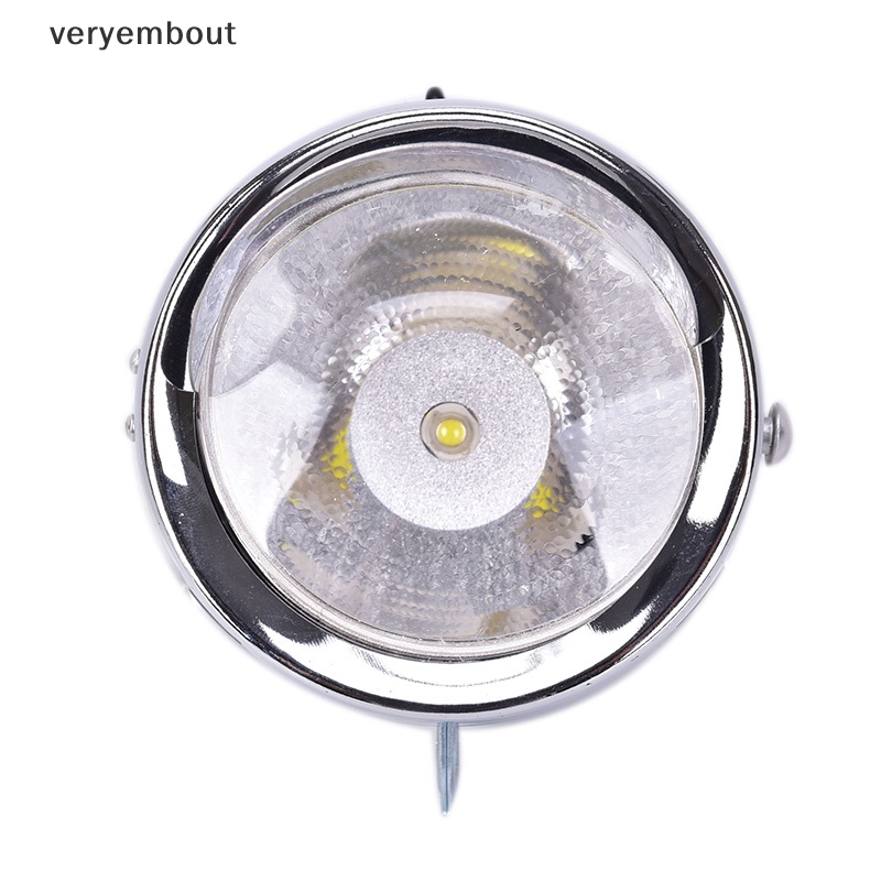 Đèn Pha Led Kiểu Cổ Điển Gắn Phía Trước Xe Đạp Tiện Dụng