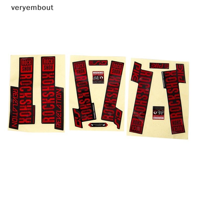 Đề Can Dán Phuộc Trước Chuyên Dụng Cho Xe Đạp Leo Núi Rock Shox SID Road
