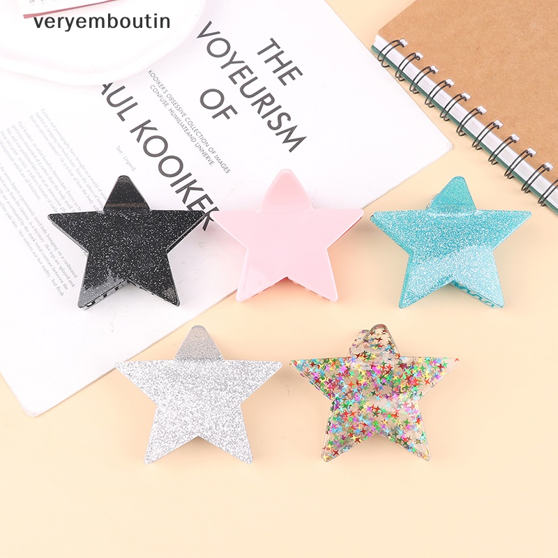 Kẹp Tóc Hình Ngôi Sao Năm Cánh Dễ Thương Cho Nữ