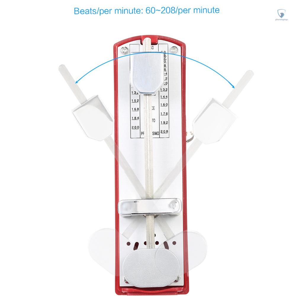 Máy Đếm Nhịp Tim Mini Chiều Cao 11cm Chuyên Dụng Cho Đàn Piano Violin Ukulele Trung Quốc