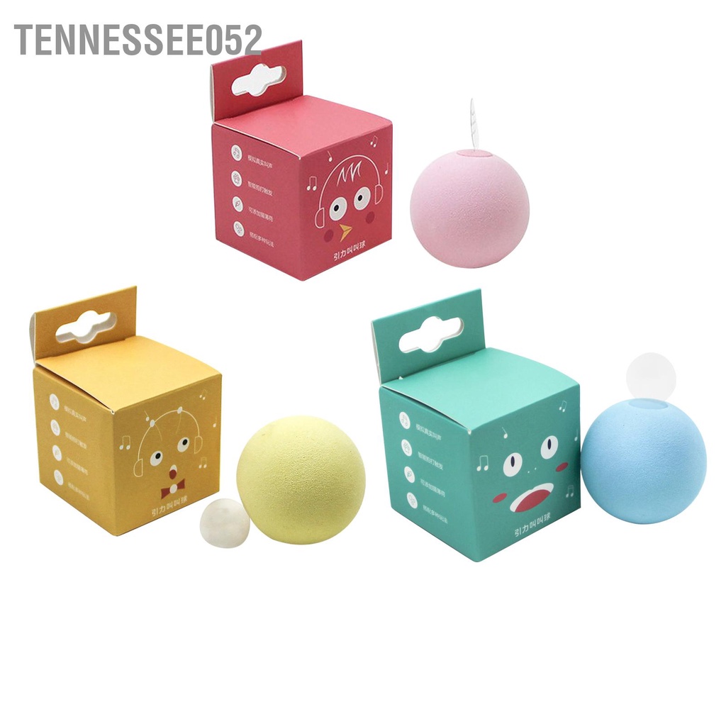 Tennessee052 Mèo Bóng Đồ Chơi Tương Tác Ngộ Nghĩnh Cảm Ứng Cắn Chống Mài Răng Âm Thanh Động Vật Cho Trong Nhà