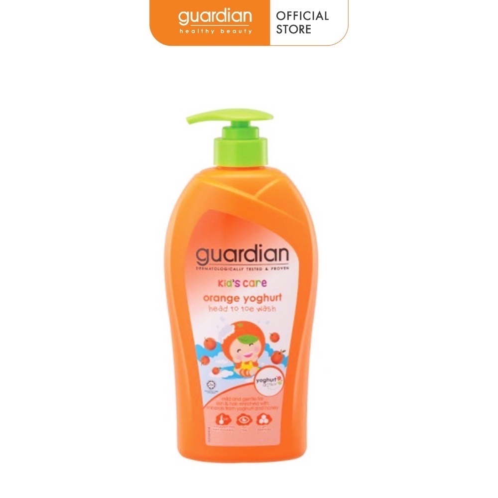 Sữa Tắm Gội Cho Bé Orange Yoghurt Hương Cam Guardian 750ml