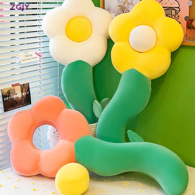 Thú Nhồi Bông Hình Hoa ZGJY Mềm Mại Trang Trí Nhà Cửa Mới