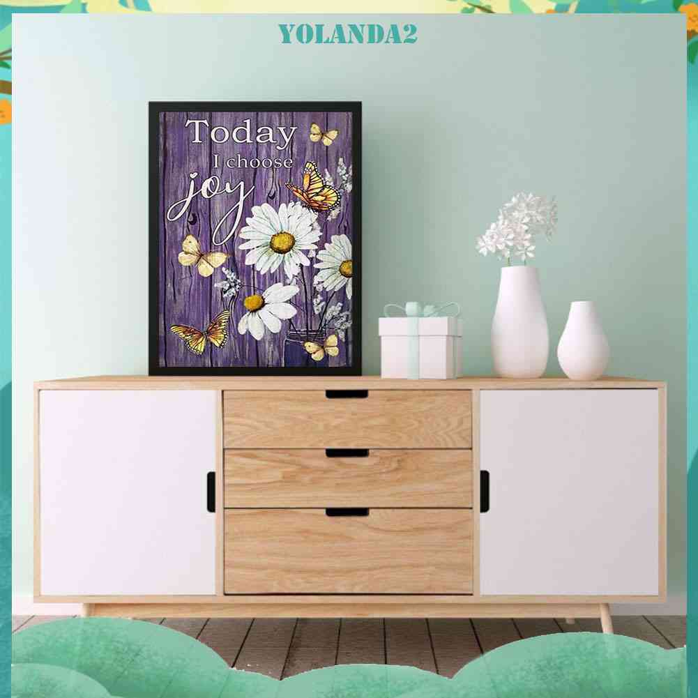 Bộ Tranh Đính Đá 5D Họa Tiết Chữ Cái Độc Đáo Diy Dùng Trang Trí Nhà Cửa