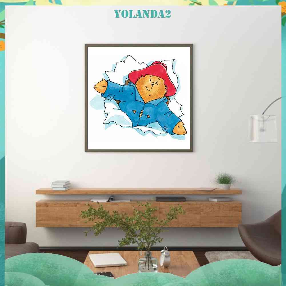 Bộ Tranh Đính Đá 5D Họa Tiết Bia Hoạt Hình Độc Đáo Diy Dùng Trang Trí Nhà Cửa