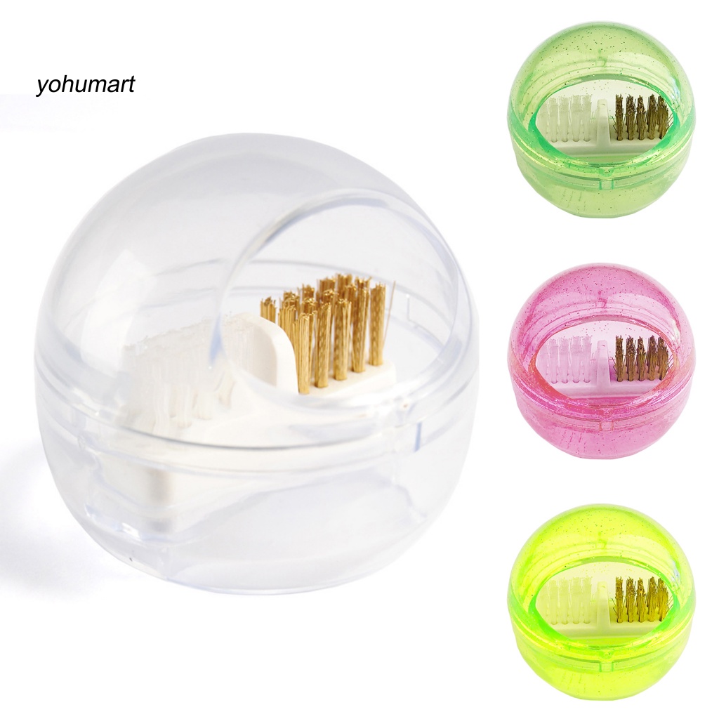 Cọ Cứng Đầu Mềm Trọng Lượng Nhẹ Dùng Để Vệ Sinh Đầu Mài Móng Tay