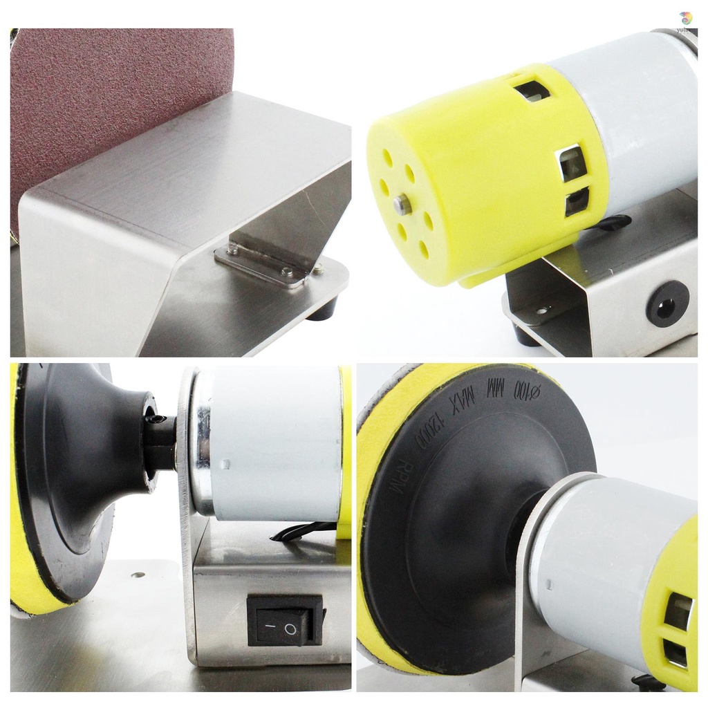 Bộ Đĩa Đánh Bóng Điện Tử Với 7 Tốc Độ Biến Dạng Và 20 Đĩa Nhám 3-Inch Cho Máy Mài Gỗ