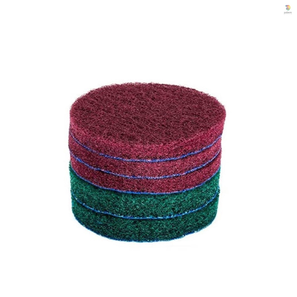 Set 11 Miếng Chà Rửa Kính Xe Hơi 4 inch Có Mũi Khoan Điện