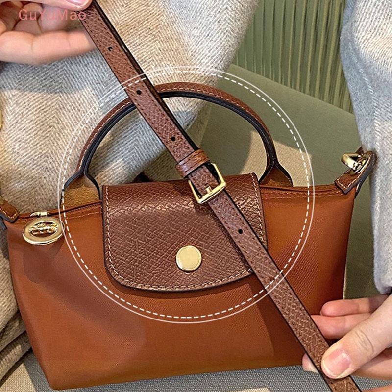 LONGCHAMP Dây Đeo Túi Xách Bằng Da 94-124cm Có Thể Điều Chỉnh
