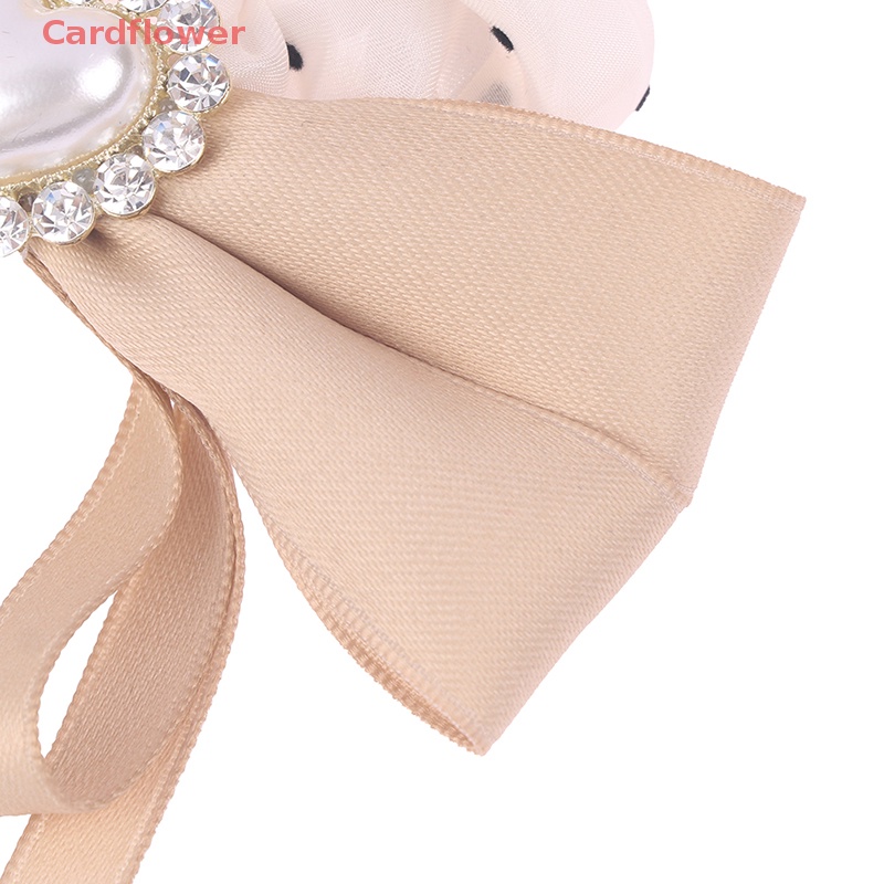 < Cardflower > Dây Buộc Tóc Phô Mai Kim Cương Trái Tim Lớn Khí Chất Cao Cấp Khí Chất Mới Cho Nữ