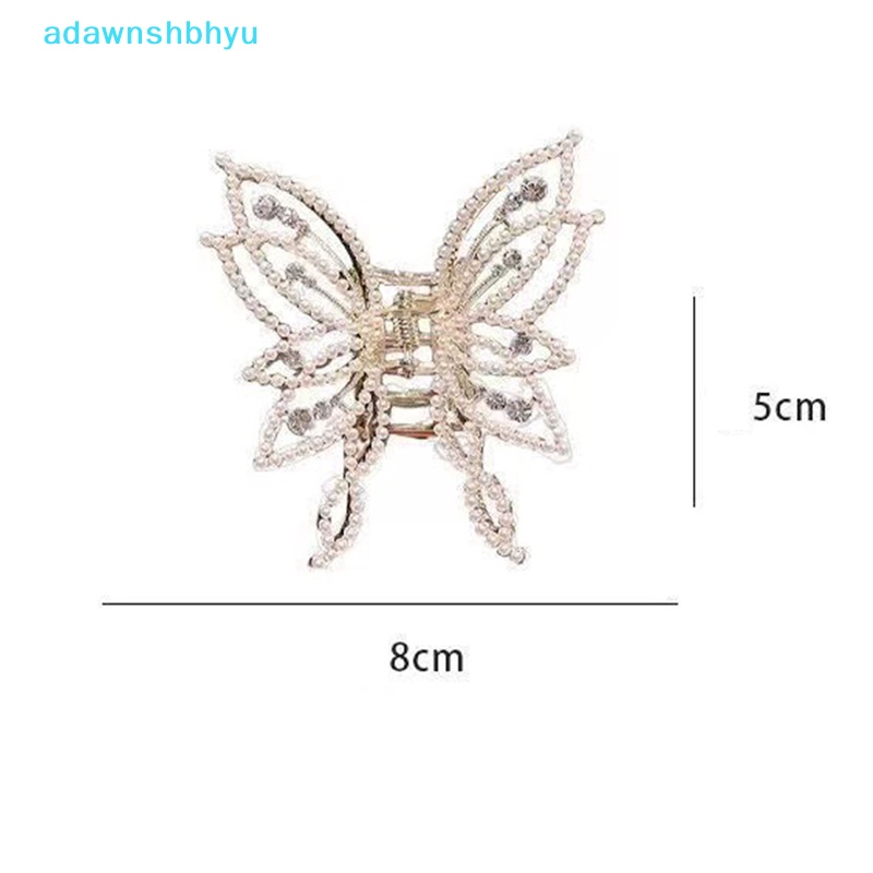 Kẹp Tóc Hình Bướm Màu Vàng Kim Thời Trang Cho Nữ