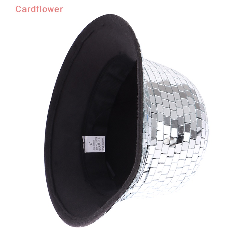 1 Chiếc Mũ Cao Bồi Đính Quả Bóng Disco Có Gương Mới