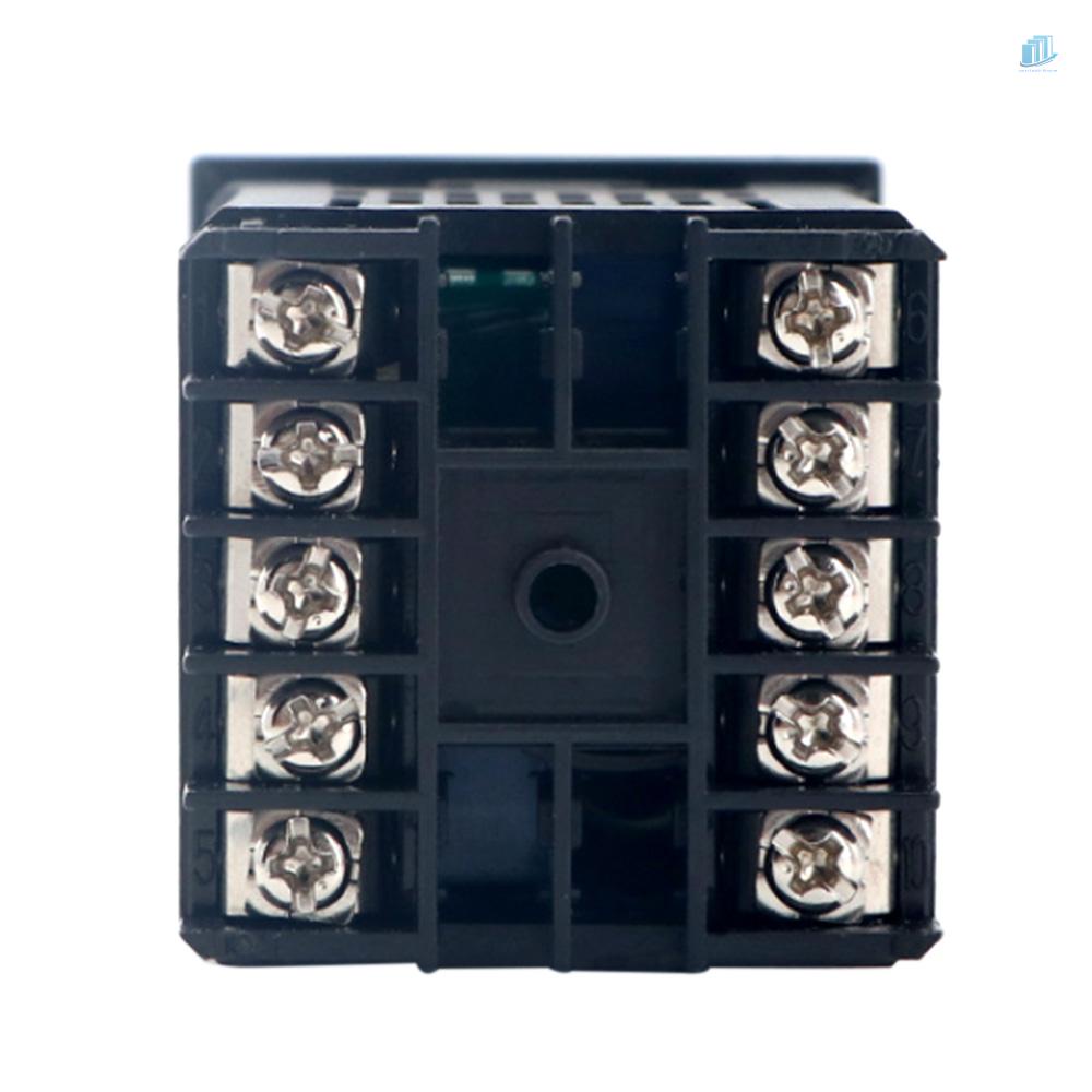 Bộ Điều Khiển Nhiệt Độ Kỹ Thuật Số PID REX-C100FK02-M * AN 0 Đến 400°Rơ Le Loại K 100-240V 100-240V Chuyên Dụng